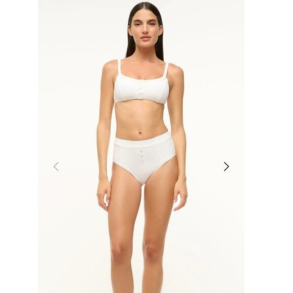STAUD Other - Staud Devon High Rise Bikini Bottom NWT (sz XL)